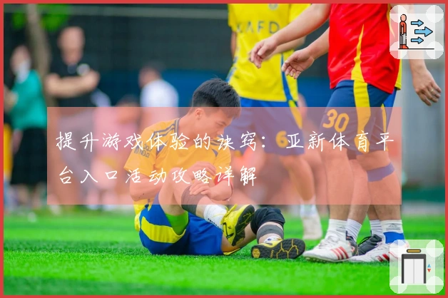 提升游戏体验的诀窍：亚新体育平台入口活动攻略详解