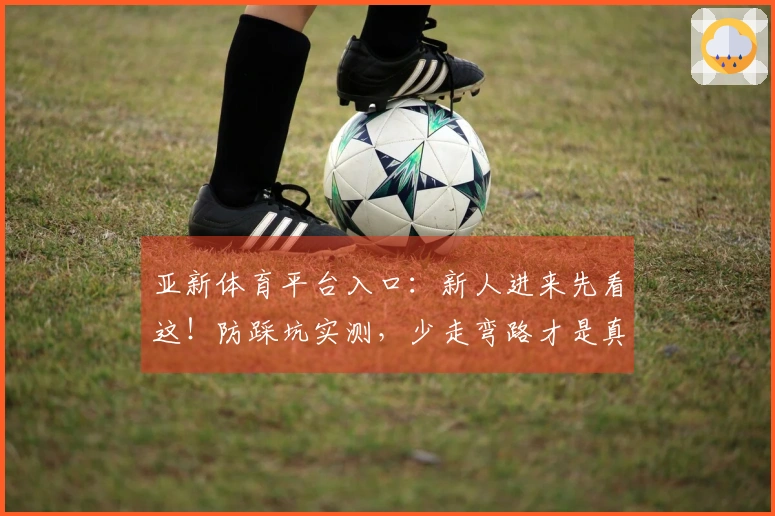 亚新体育平台入口：新人进来先看这！防踩坑实测，少走弯路才是真大佬！